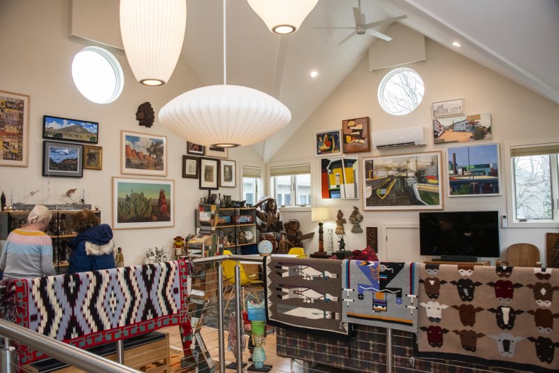 The collections in the Duchess Court home of Tracey and Patrick Gallagher rival many museums.